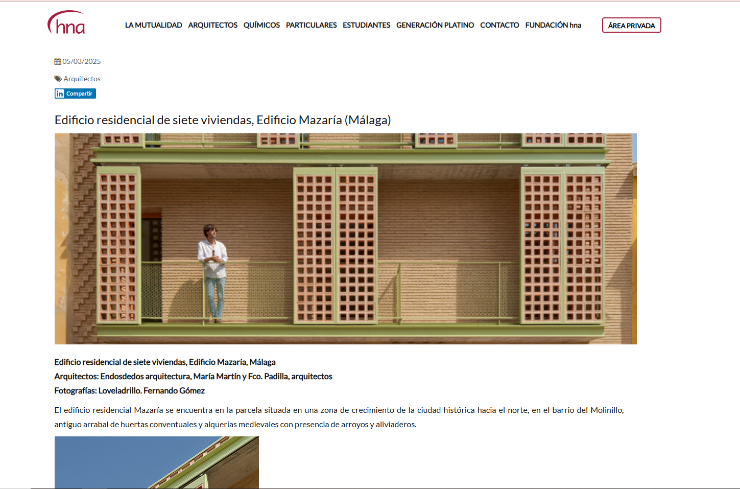 Edificio residencial Mazarí en Málaga