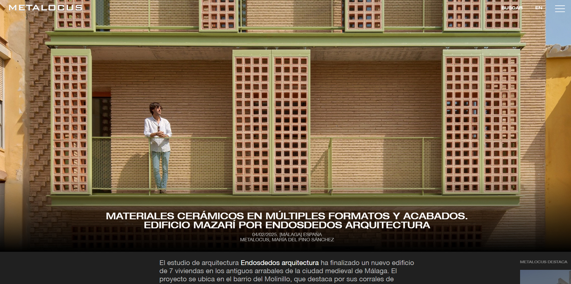 Edificio residencial Mazarí en Málaga